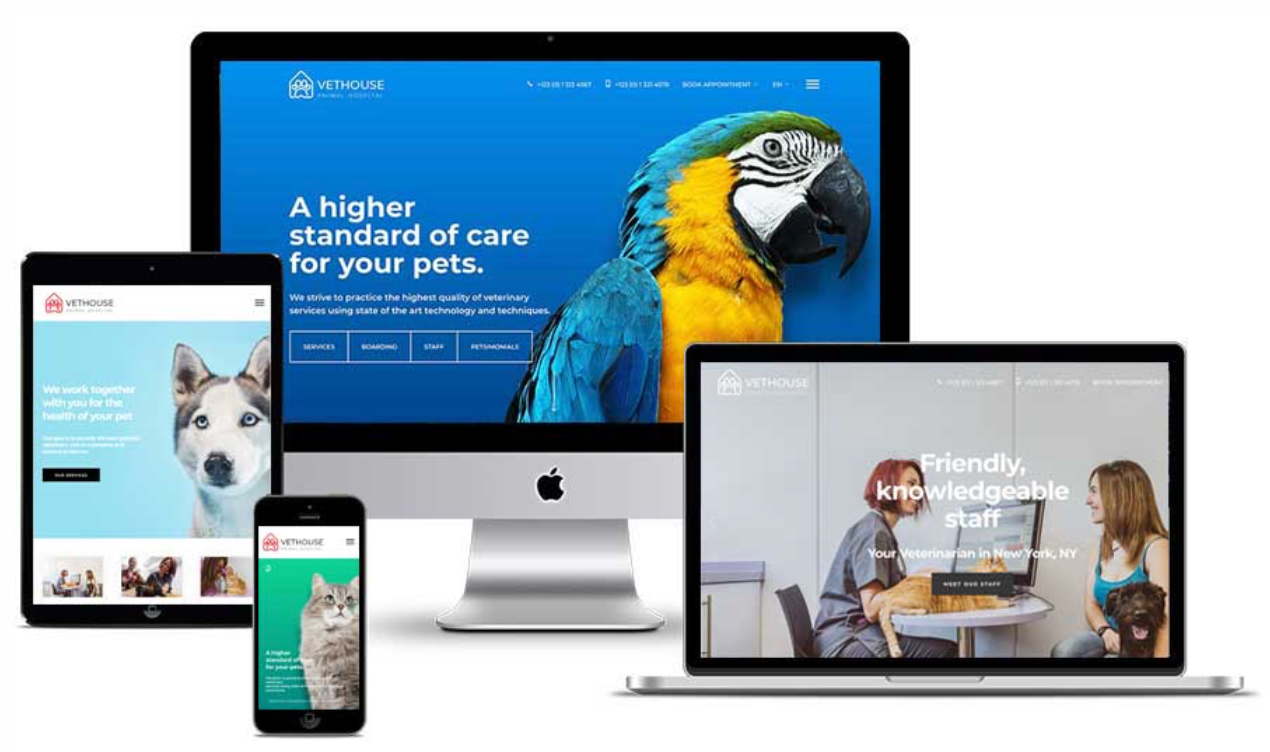 Veterinary Website Designs